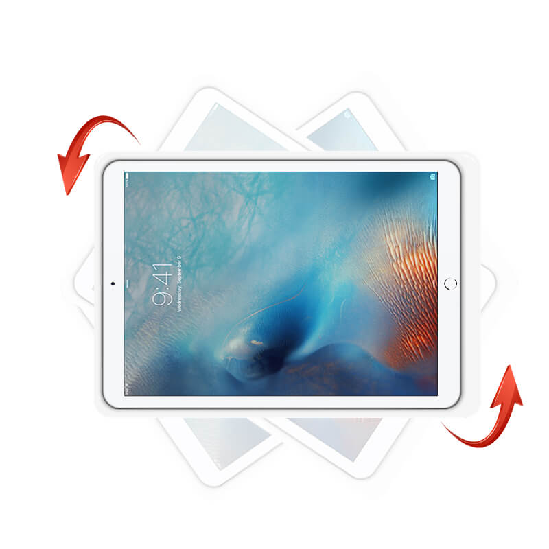 EMONITA iPad Wall Mount with Power for iPad Mini 4th/5th Gen