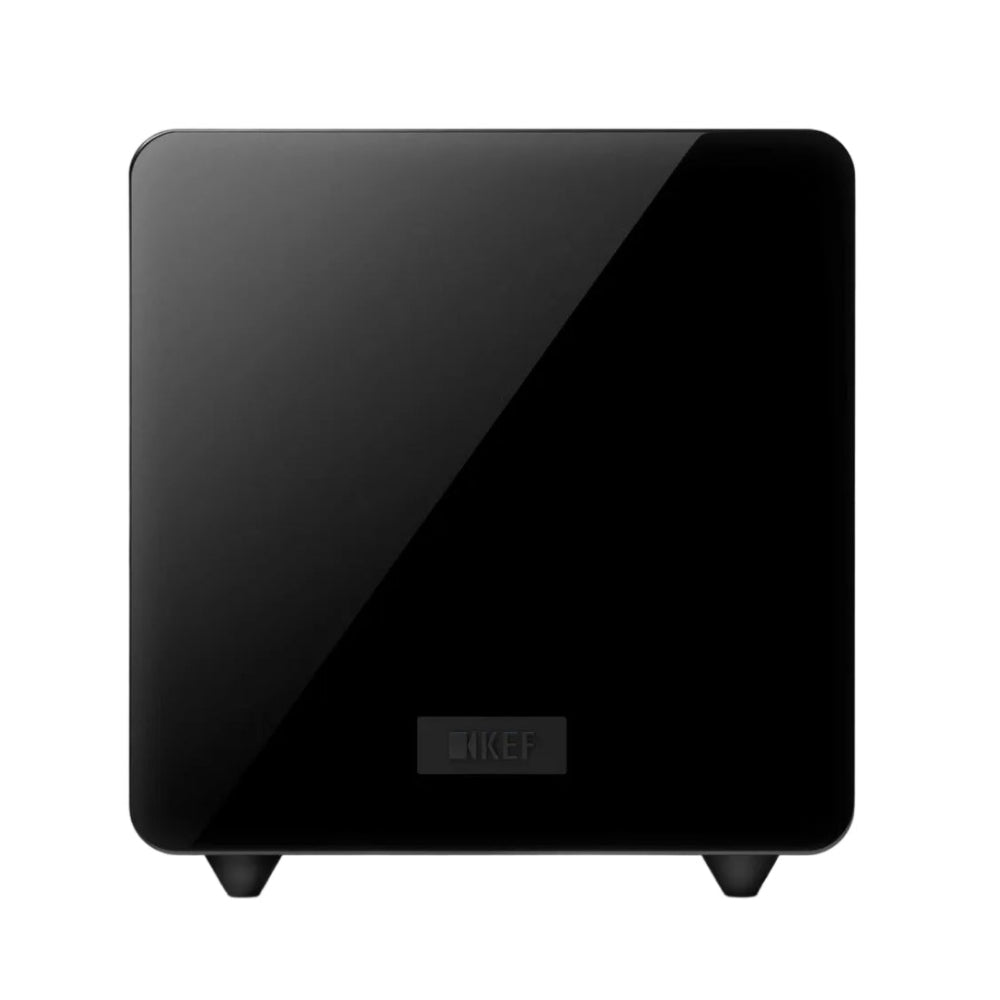 KEF KC92 Powered Subwoofer Black – Dual 9” Force Cancelling Subwoofer
