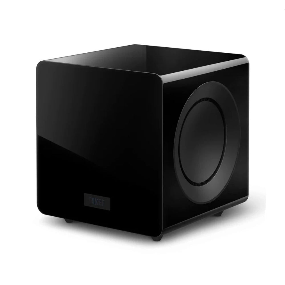 KEF KC92 Powered Subwoofer Black – Dual 9” Force Cancelling Subwoofer