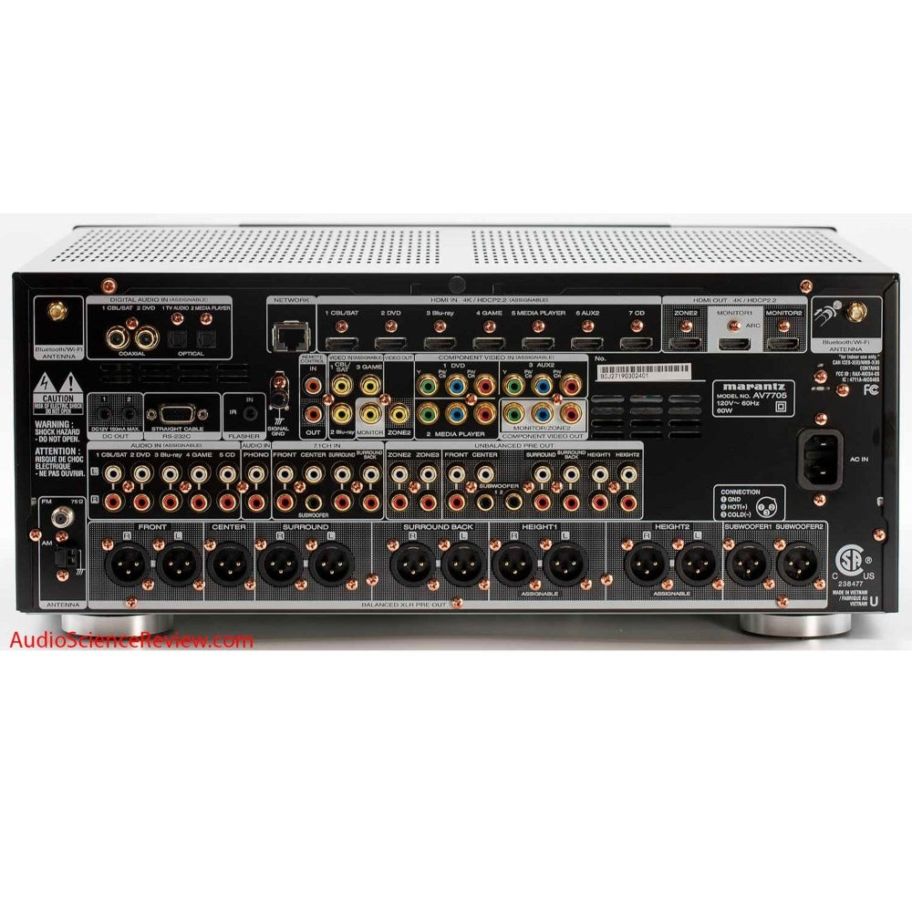مارانتز AV7705 - مضخم صوت مسبق 11.2 قناة
