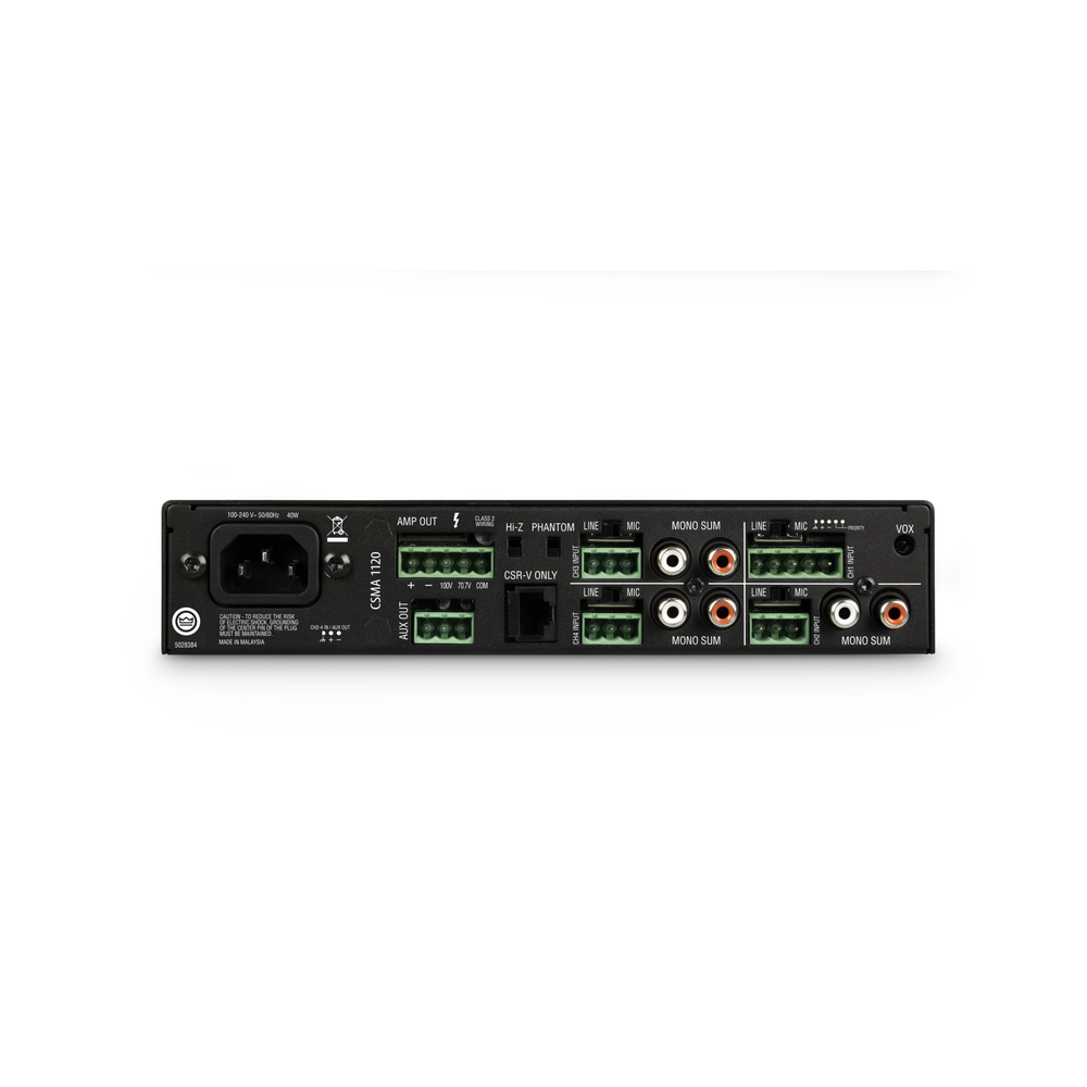 JBL NCSMA1120-U-EU Commercial Mixer Amplifier