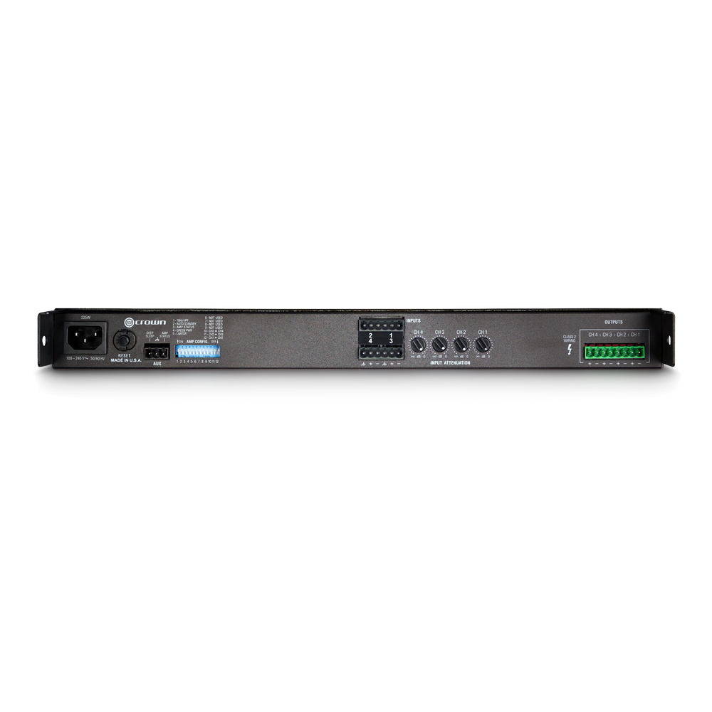 Crown NCT4150A-U-EU Four-channel, 125W Power Amplifier