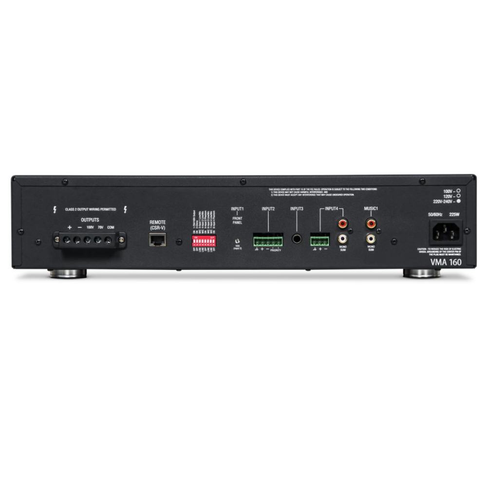 JBL NVMA160-34-EU Networked Voice Assistant Mixer Amplifier