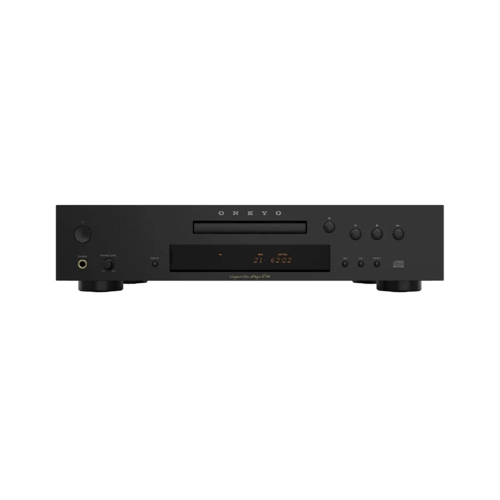 Onkyo C-30 CD Player Black – High-Fidelity Stereo Compact Disc Player