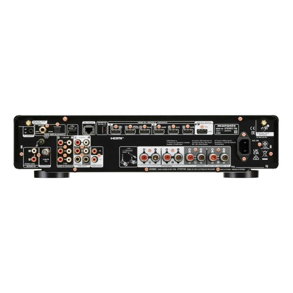 Marantz STEREO 70S/N1 – Slim 2.1 Channel 8K Stereo AV Receiver