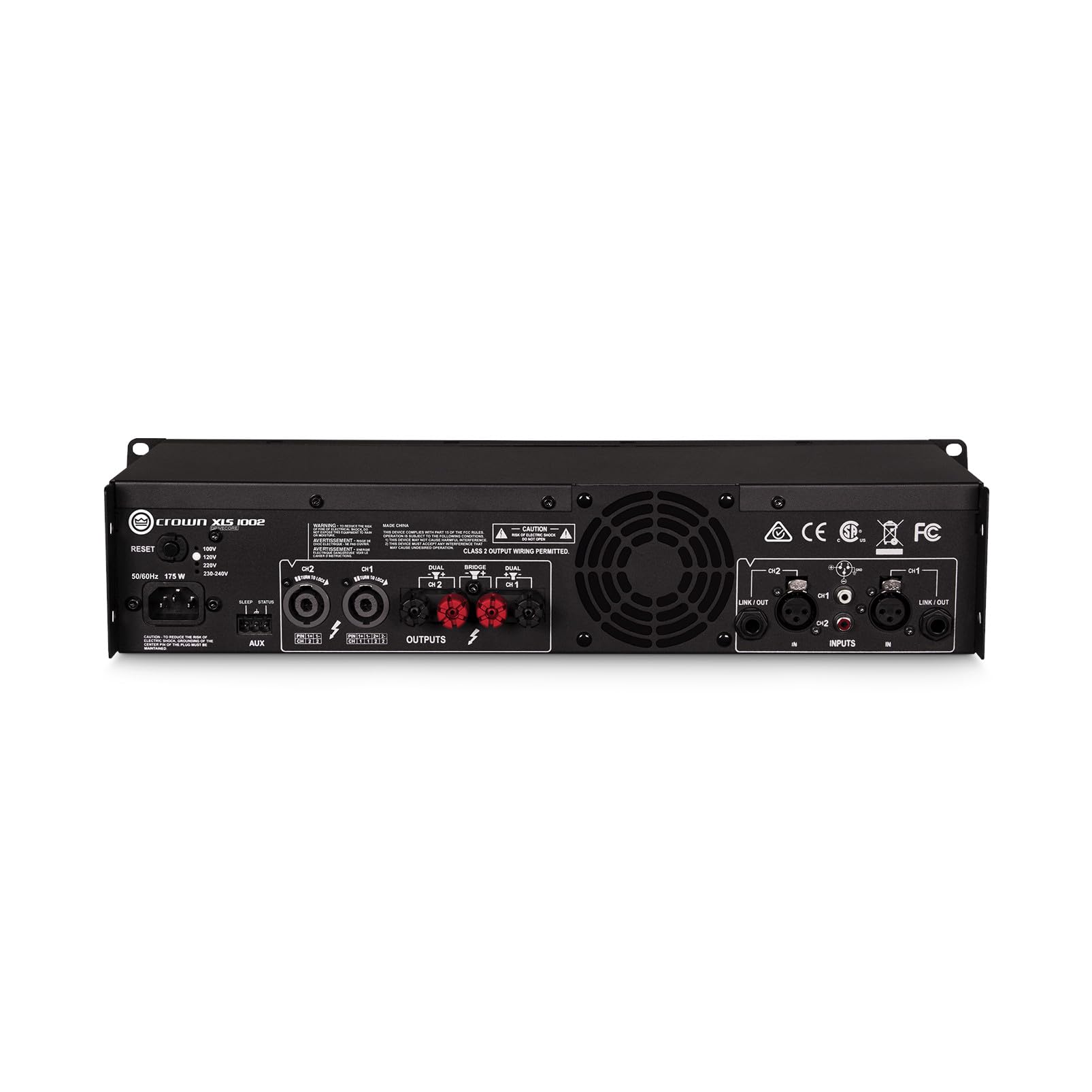 Crown XLS 1002 DriveCore 2 Power Amplifier