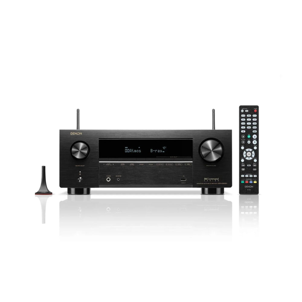 Denon AVRX2800HBKE2 – 7.2-Channel 8K AV Receiver