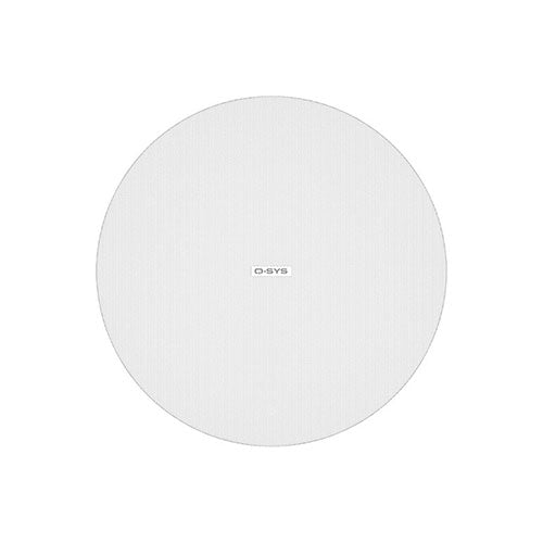 QSC AcousticDesign 4.5" 2-Way Low-Profile Zero-Bezel Ceiling Loudspeaker (Pair, White)