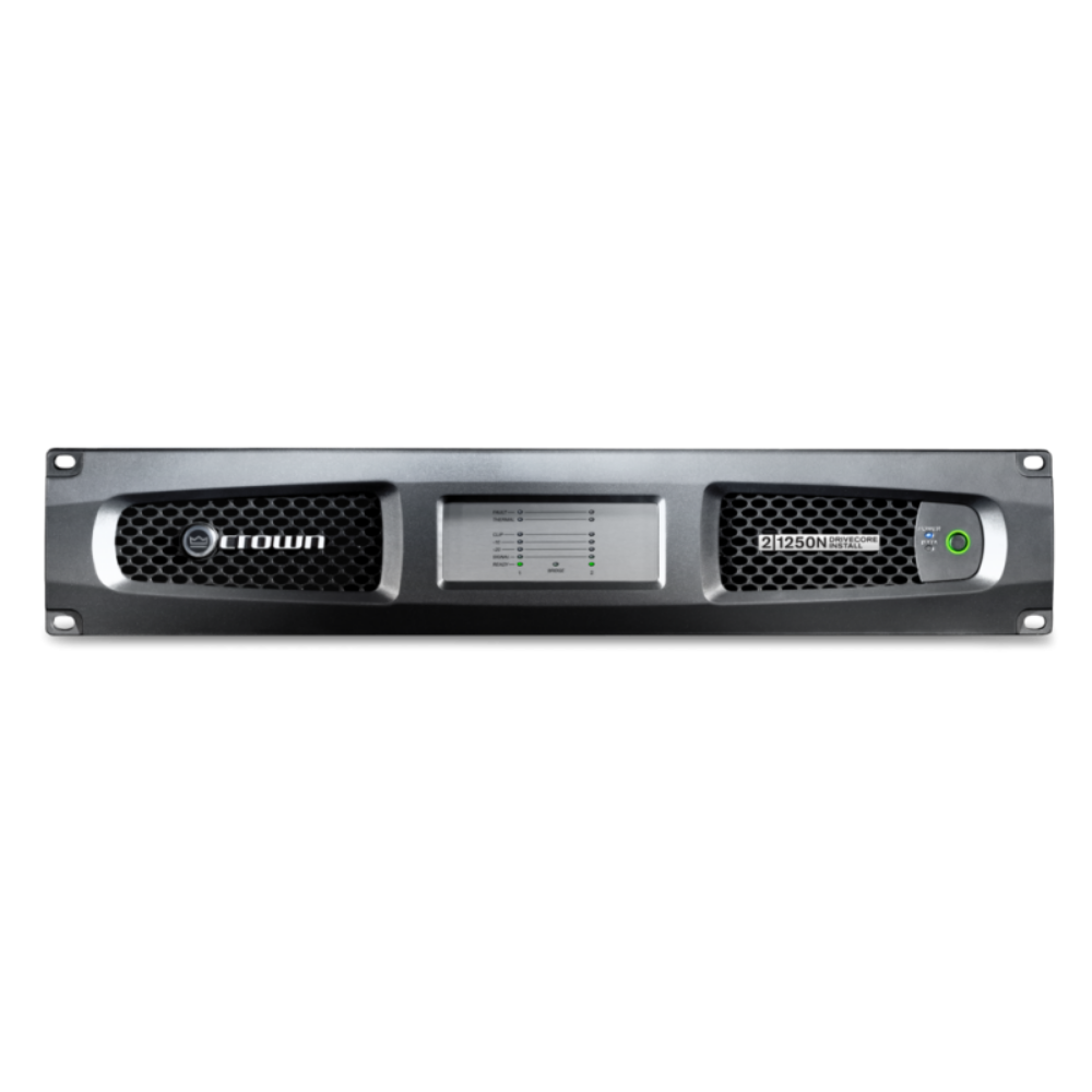 Crown Audio DCI2X1250N-U-EKFX Two-Channel 1250W Power Amplifier