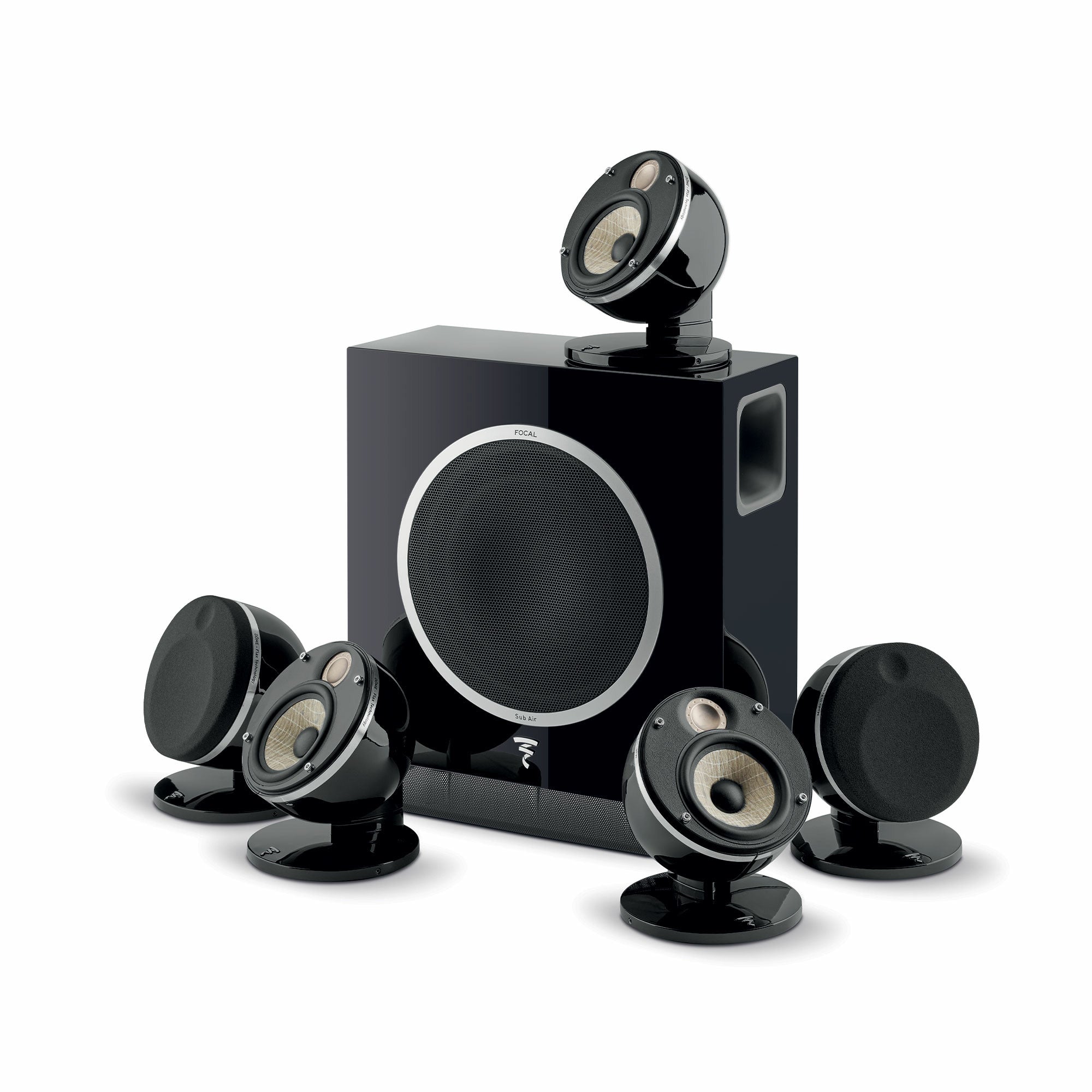 Focal Dome Pack 5.1 with Sub Air – Home Theater Speaker Set