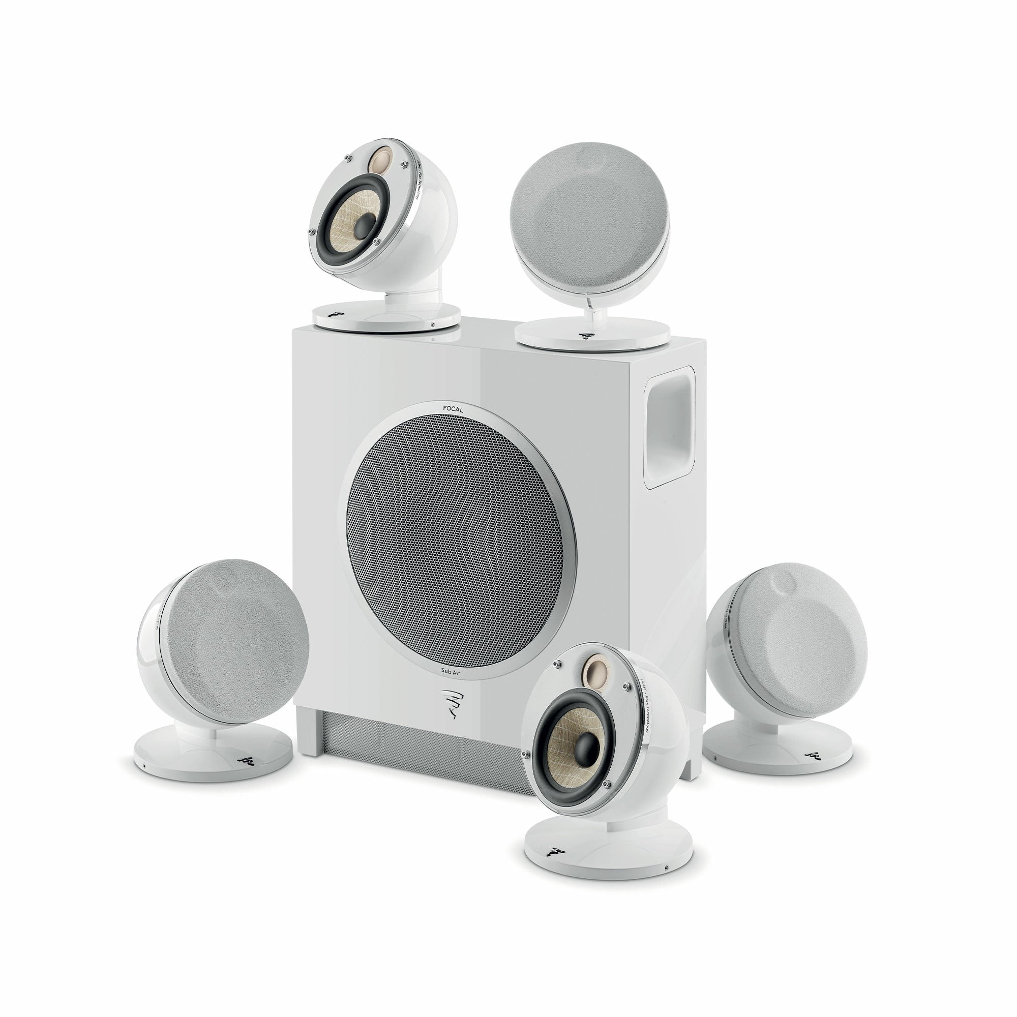 Focal Dome Pack 5.1 with Sub Air – Home Theater Speaker Set