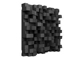 ممتص الصهر المتعدد أسود (50 × 50 سم)