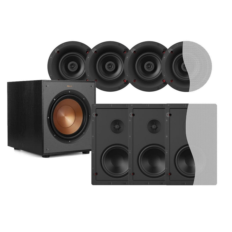 Klipsch 7.1 Reference Home Cinema Package - Premium Audio Setup for  Ultimate Surround Sound