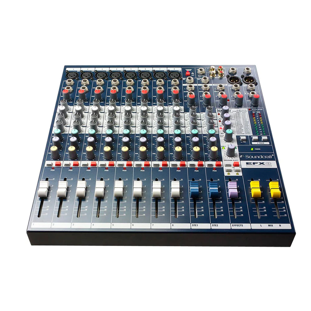 Soundcraft EFX8 Low-cost, high-performance Lexicon effects mixers