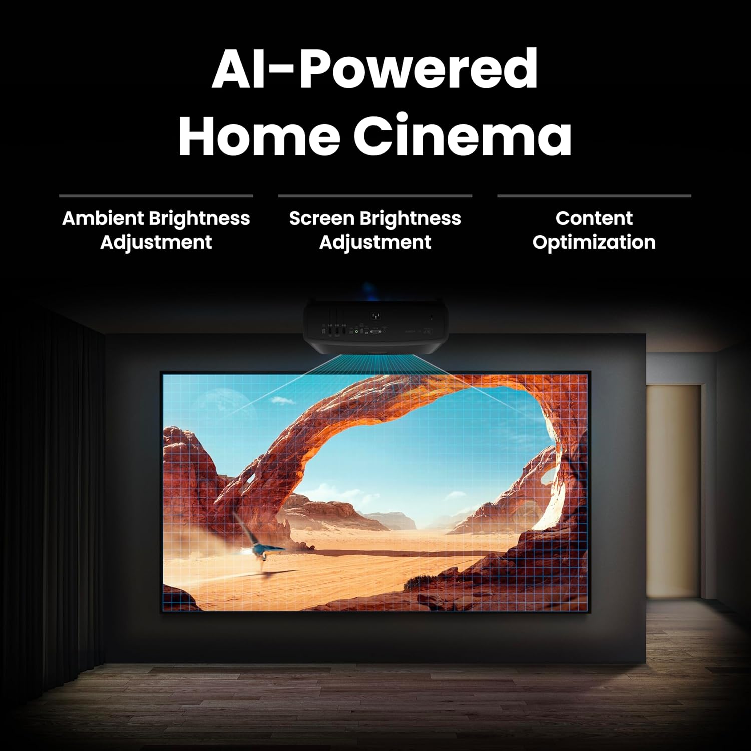BenQ W2720i | 4K UHD 2500lm LED Smart Home Theater Projector