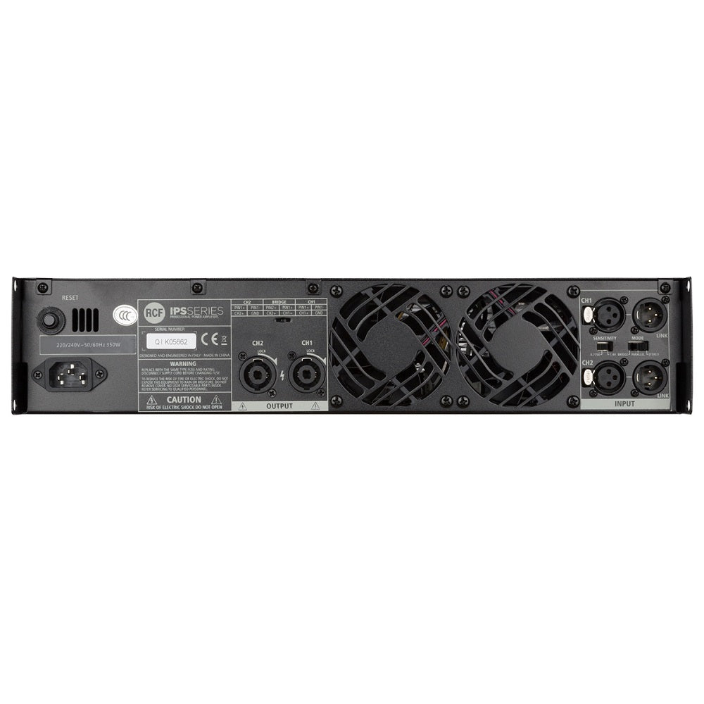 RCF Class H Professional Power Amplifier IPS 1700