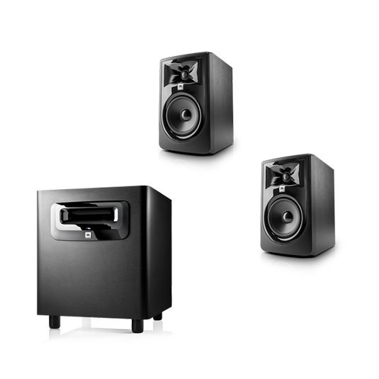 JBL 305P MkII + LSR310S Bundle
