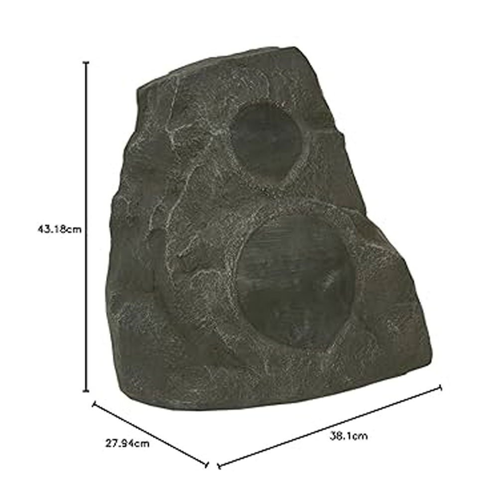 Klipsch AWR-650-SM Granite Outdoor Rock Speaker 4-Pack Bundle