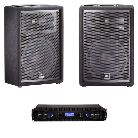 JBL JRX215D (Pair) + Crown XLS 1502 Bundle