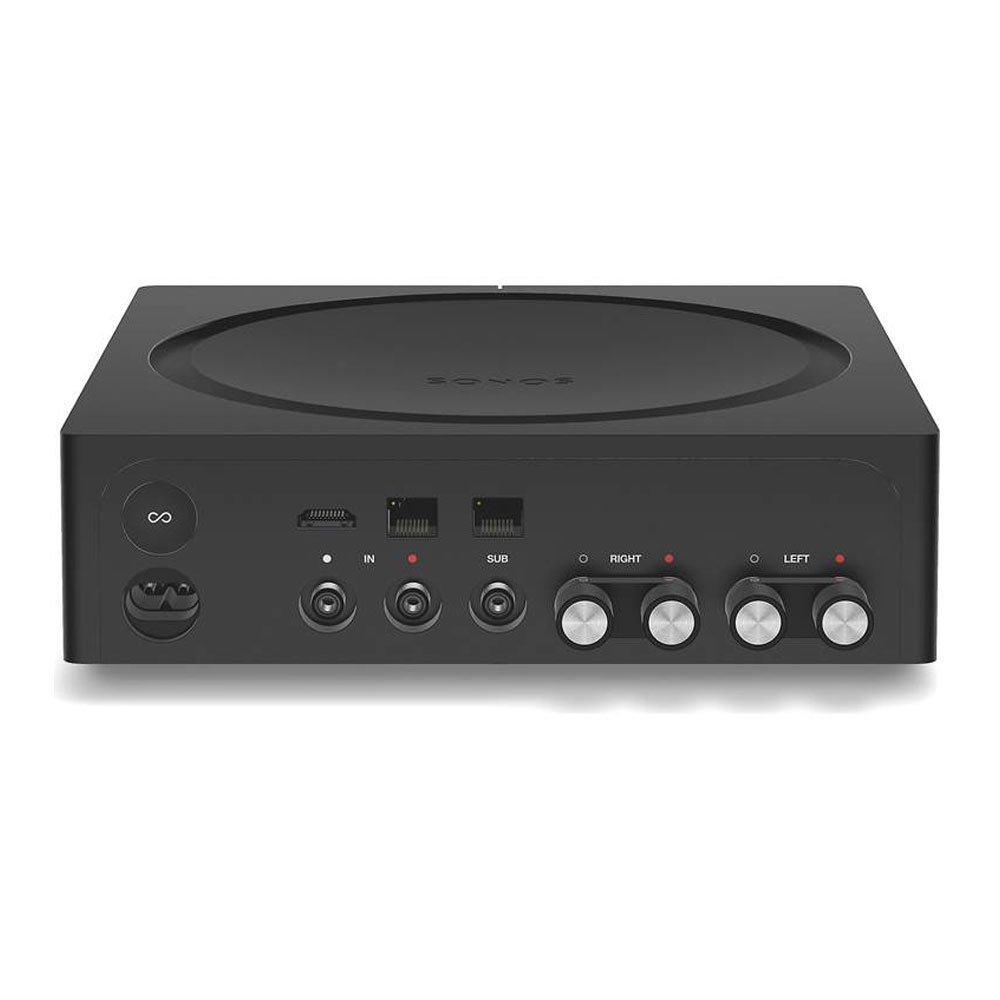 Klipsch AWR-650-SM Granite Rock Speakers Bundle with Sonos Amp & 25m Speaker Cable