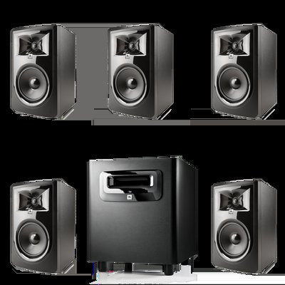 JBL 306P MkII 6-Inch Powered 5.1 Monitor System with Subwoofer