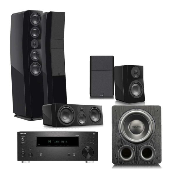 Ultra Evolution Tower 5.1 Home theater system x TX-RZ30 9.2-Channel THX Certified AV Receiver with Dirac Live Bundle