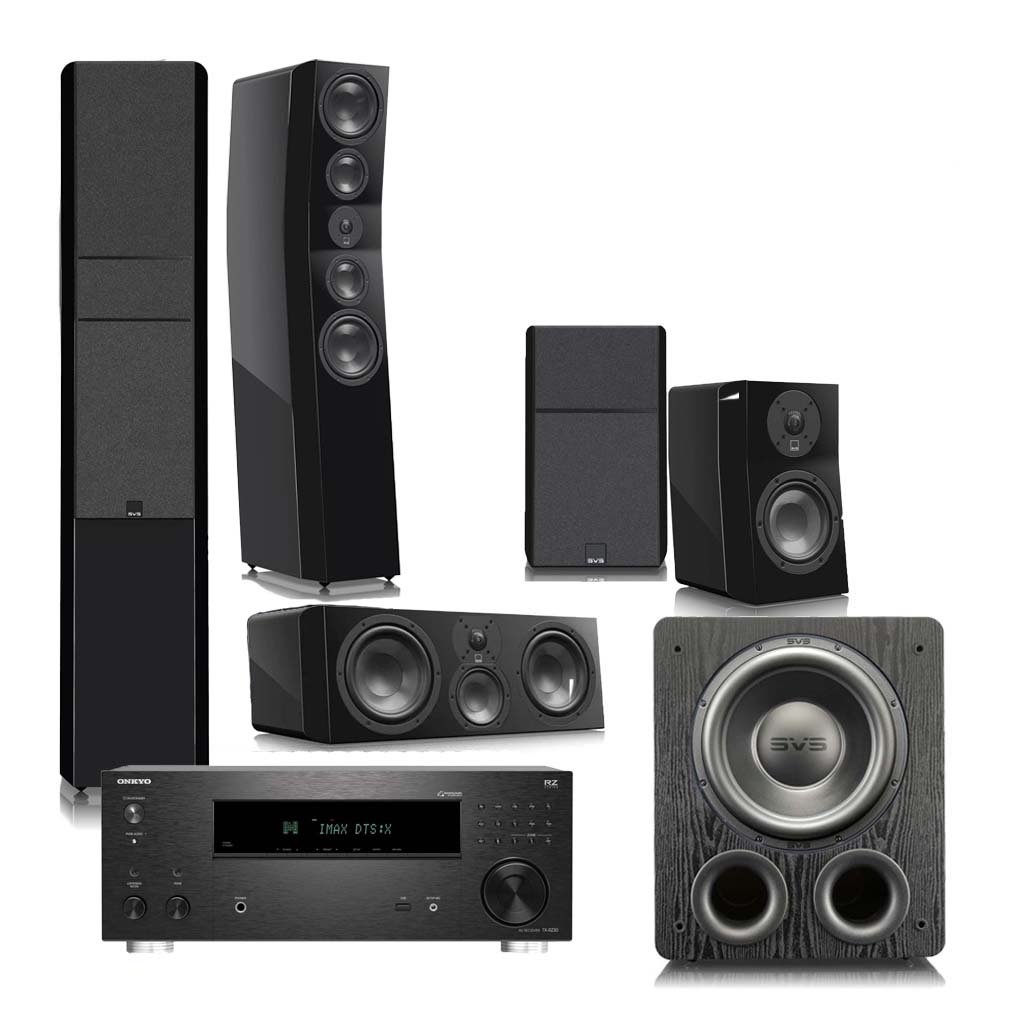 Ultra Evolution Titan 5.1 Home theater system x TX-RZ30 9.2-Channel THX Certified AV Receiver with Dirac Live Bundle