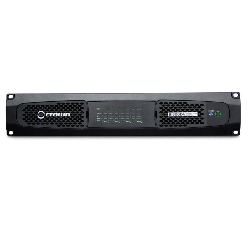 مضخم صوت كراون اوديو DCI8X600DA-U-EKFX بقوة 600 واط و8 قنوات