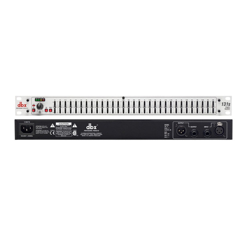 DBX 131s Single 31-Band Graphic Equalizer