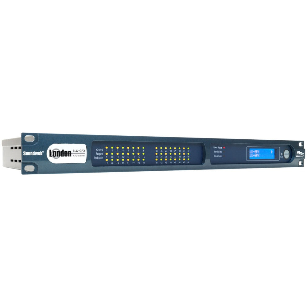 BSS BLU-GPX NETWORKED GENERAL PURPOSE I/O EXPANDER W/ BLU LINK CHASSIS