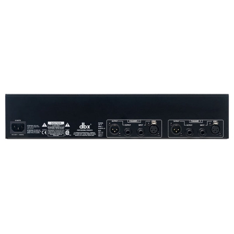 DBX 231SV-EU DUAL 31 BAND GRAPHIC EQUALIZER