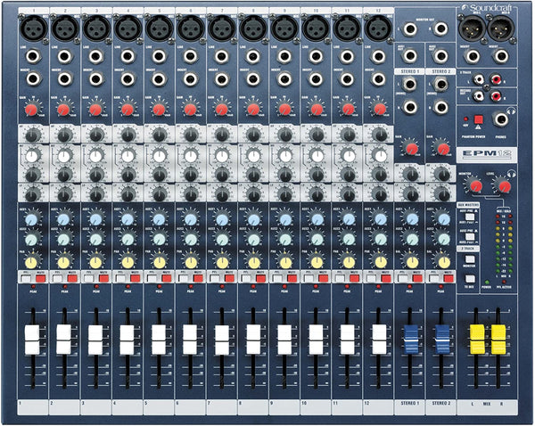 Soundcraft EPM12 Low-cost high-performance mixers