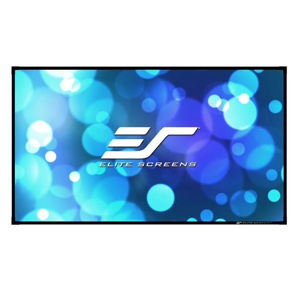 شاشة Elite Screen Aeon AcousticPro UHD Series، 16:9، 4K Ultra HD وActive 3D، شاشة عرض بإطار ثابت للمسرح المنزلي، أجهزة عرض فائقة الوضوح قصيرة المدى 