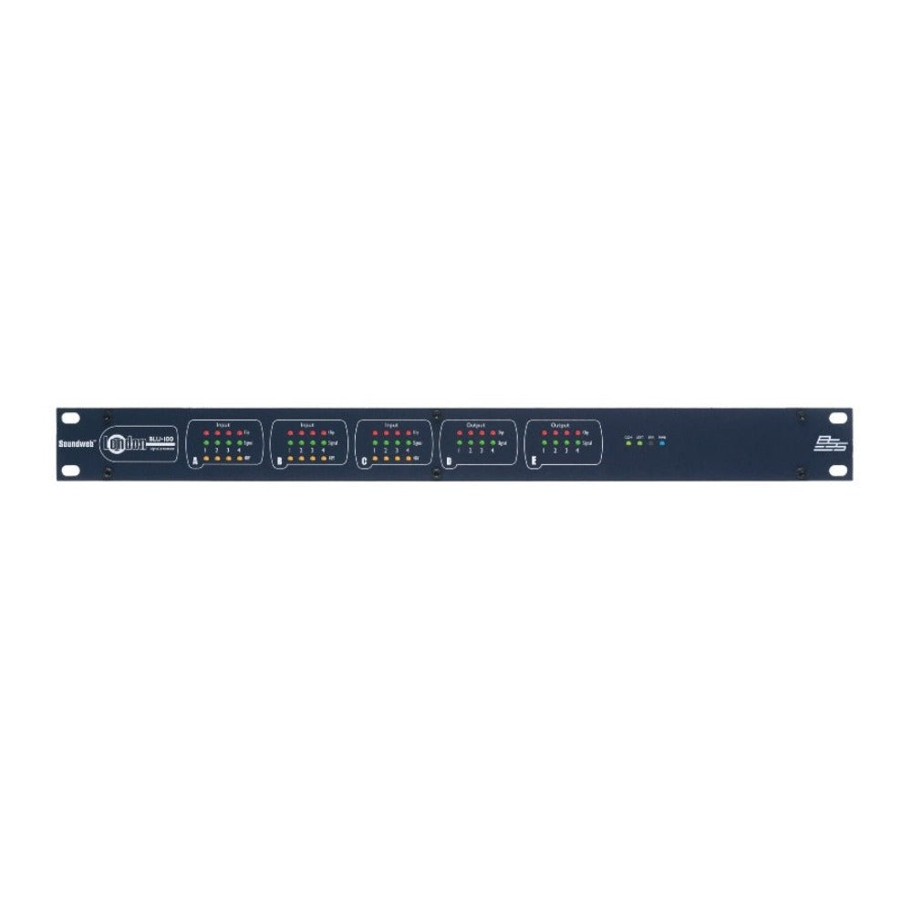 BSS BLU-100 12x8 Signal Processor with BLU link