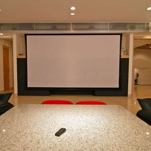 Elite CineTension 2 Series,16:9, 4K Ultra HD, Electric Motorized projector Screen, White, Standard, Short Throw, UHD/HD Projectors.