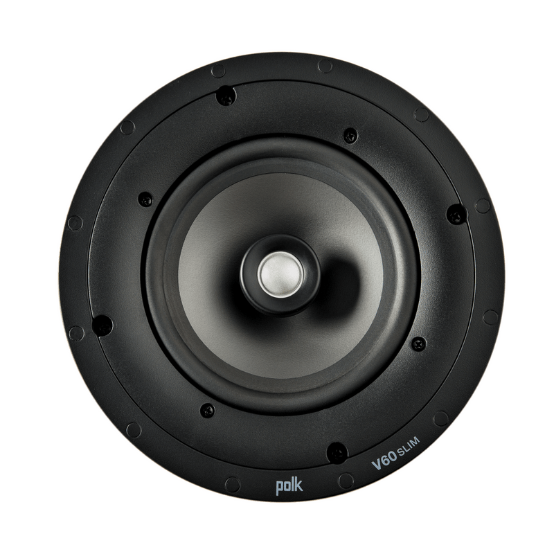 POLK AUDIO V60 SLIM VANISHING IN-CEILING SPEAKER WITH 6.5" DRIVER