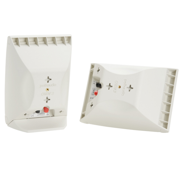 POLK AUDIO OWM3 WHITE COMPACT MULTI-APPLICATION SPEAKERS (PAIR)