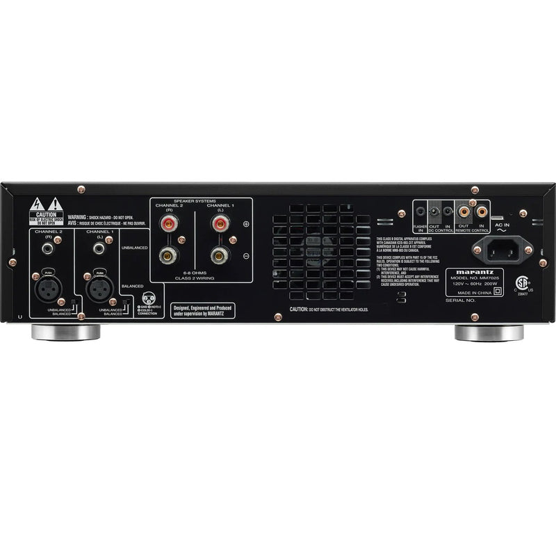 Marantz Mm7025 2 Channel Power Amplifier