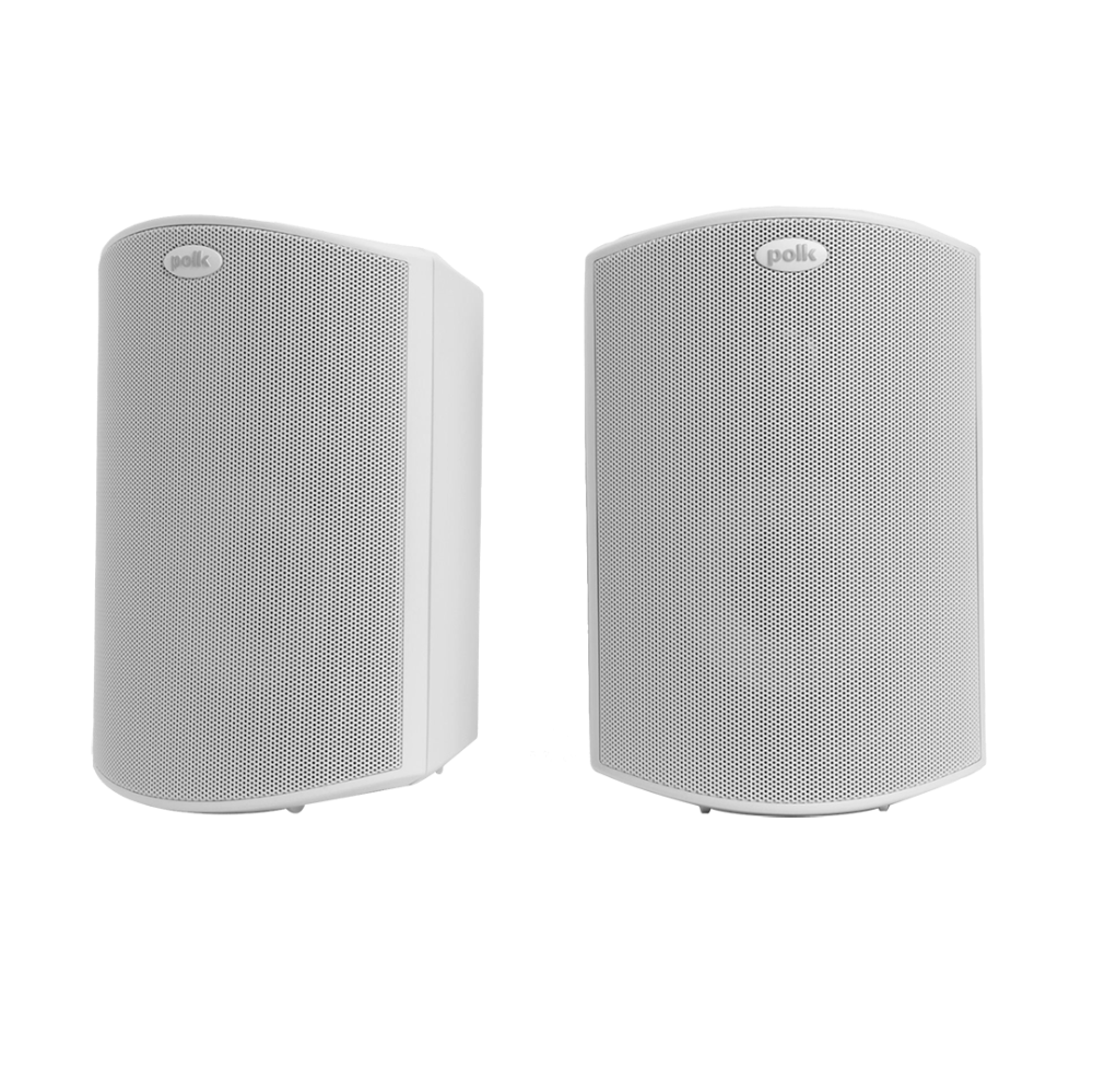 POLK AUDIO ATRIUM 8 WHITE SDI HIGH-PERFORMANCE OUTDOOR LOUDSPEAKER WITH 6.5" DRIVER
