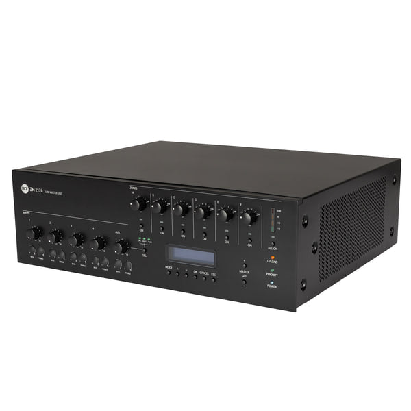 RCF ZM 2124 Rack Mount 6-Zone Amplified Master Unit