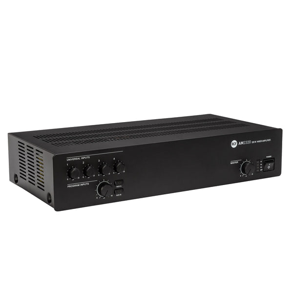 RCF AM 2320 Rack Mount Digital Mixer-Amplifier, 320W, 4 Channels
