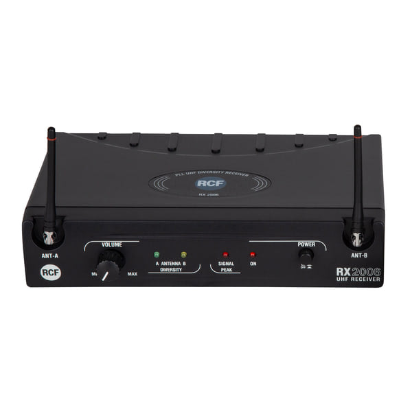 RCF UHF Wireless Microphone Diversity System PX 2106