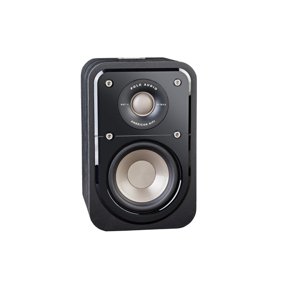 Polk Audio S10 Signature Satellite Bookshelf Speakers - Black