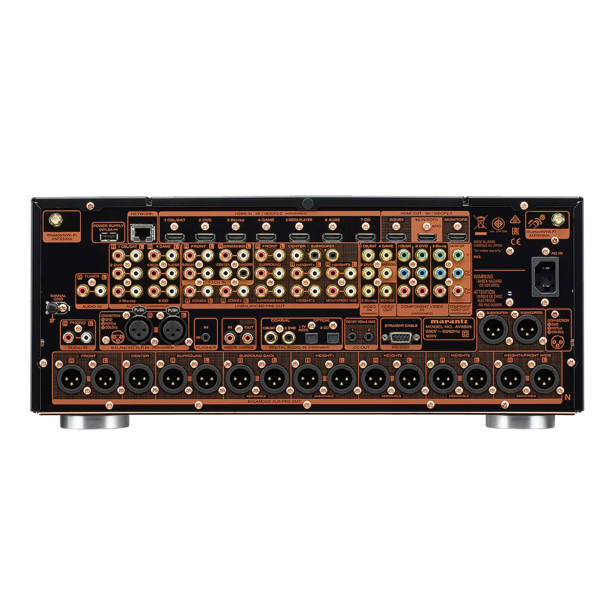 Marantz Av8805a 13.2ch 8k Ultra Hd Av Pre-amplifier