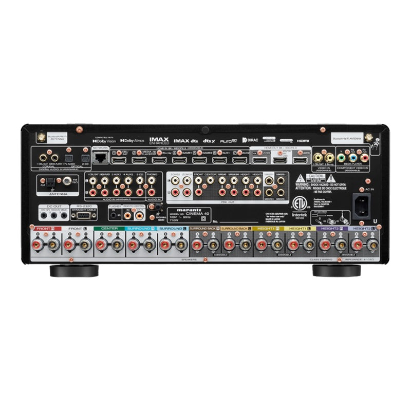 Marantz Cinema 40 Premium 9.4 Channel - 125W Per Channel AV Receiver
