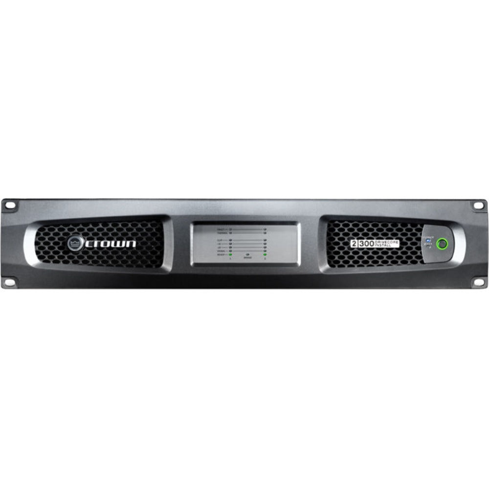 مضخم صوت تناظري ثنائي القناة DCI2X300-U-EKFX من Crown Audio بقدرة 300 واط @ 4Ω 