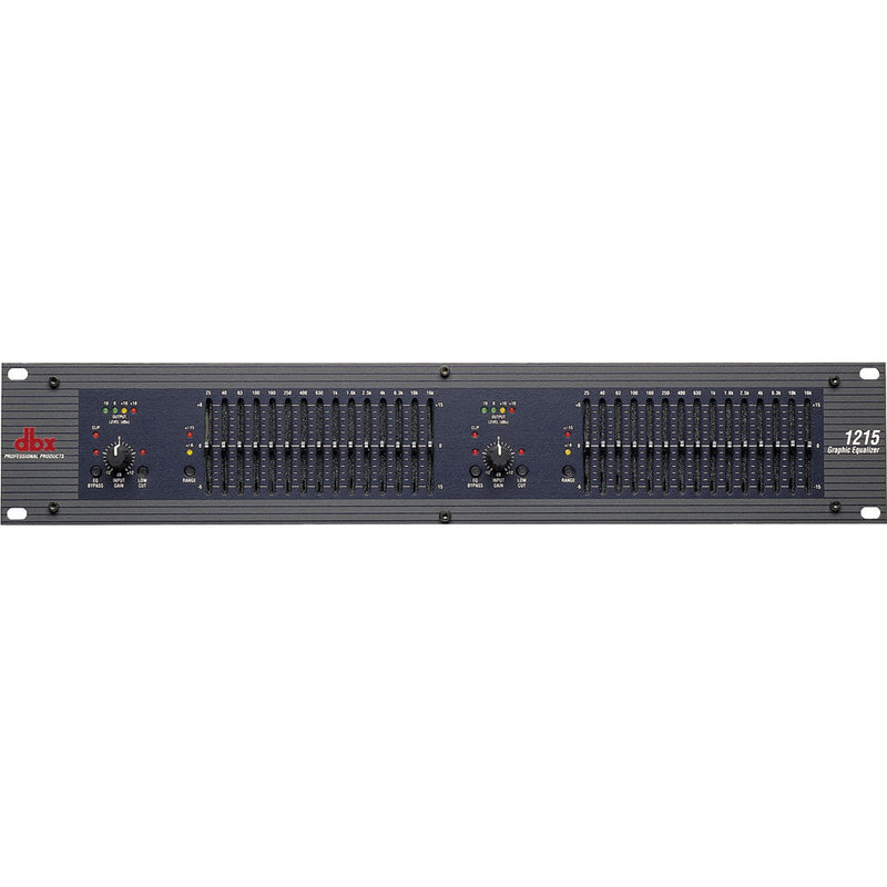 Dbx 1215 Dual-Channel 15-Band Graphic Equalizer