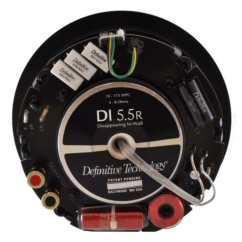 Definitive Technology DI 5.5R Disappearing Series Round 5.25” In-Wall Loudspeaker