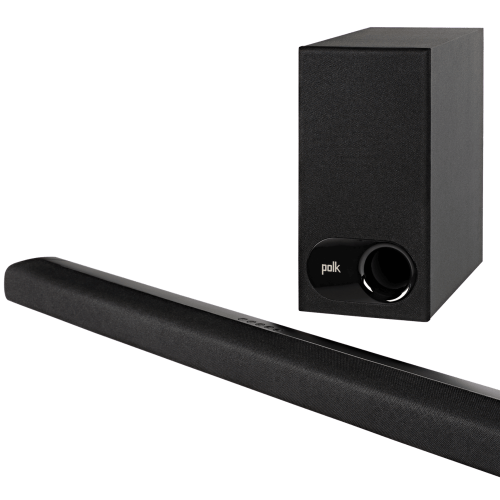 POLK AUDIO SIGNA S2 SOUND BAR WITH WIRELESS SUBWOOFER