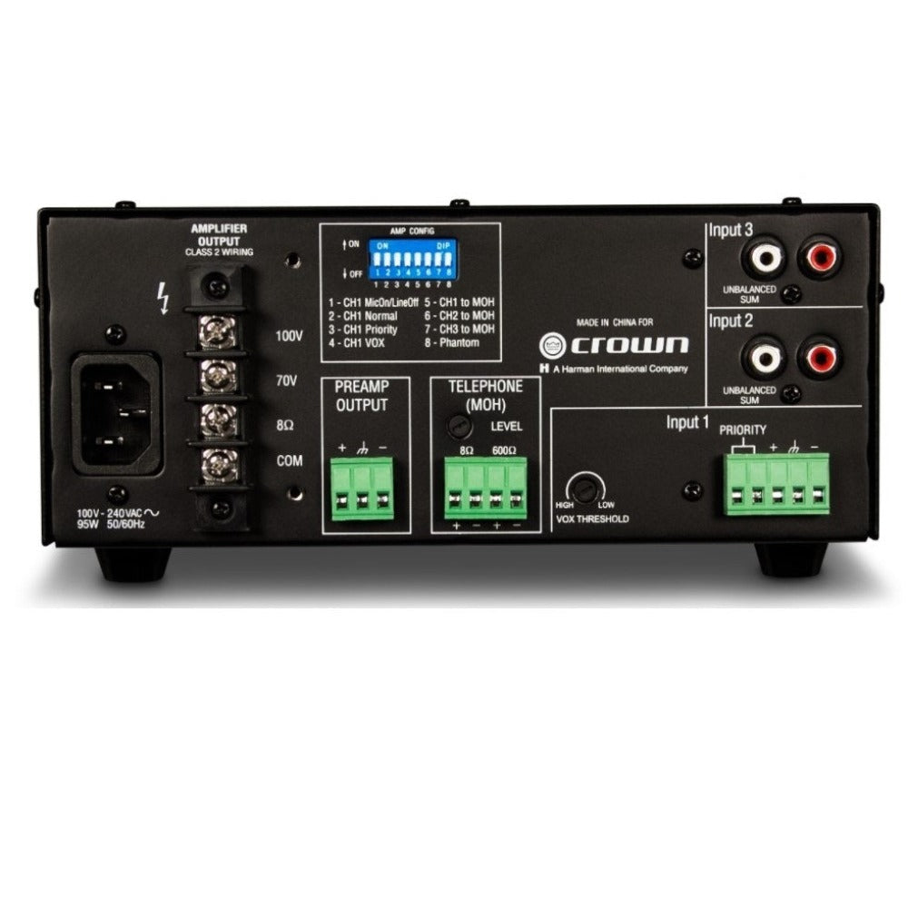 Crown Audio DSi 2.0 Series SA4 350W 4-Channel Amplifier for JBL Cinema Loudspeakers